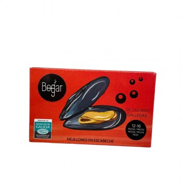 Moules à l'escabèche 110 gr...