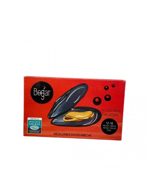 Moules à l'escabèche 110 gr...