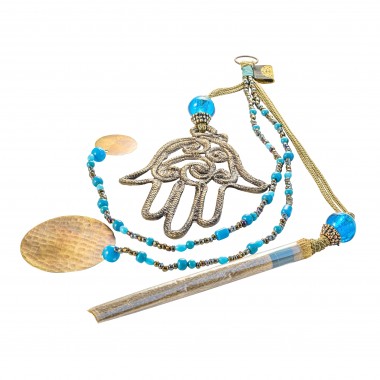 Porte-bonheur Fatma cuivre...