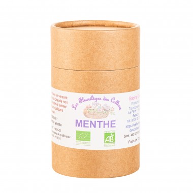 menthe séchée Bio 