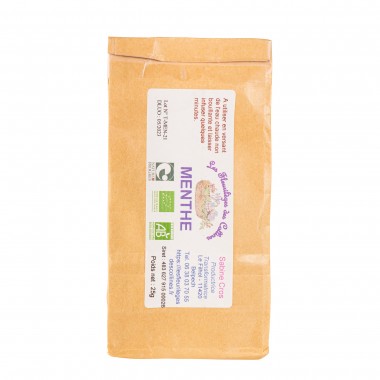 Menthe séchée bio (sachet...