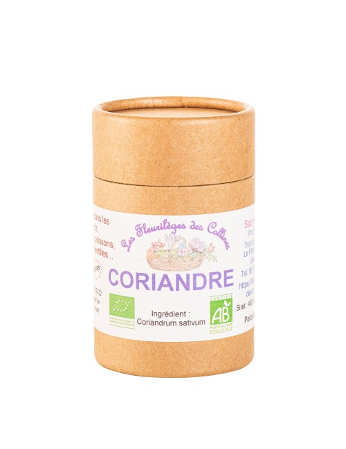 Coriandre en grains Bio...