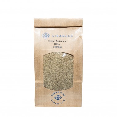 Zaatar mélange Libanais - Sachet zip 100g