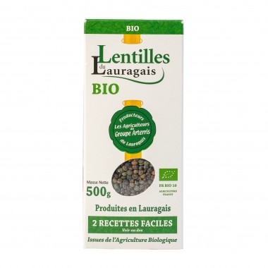 Lentilles vertes bio