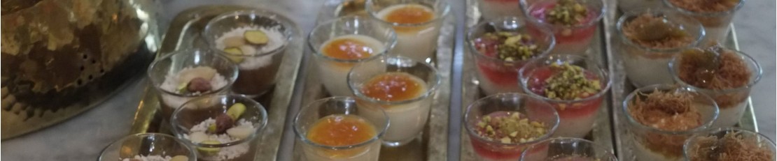 Mehallabieh, mélasse de caroube & autres préparations sucrées