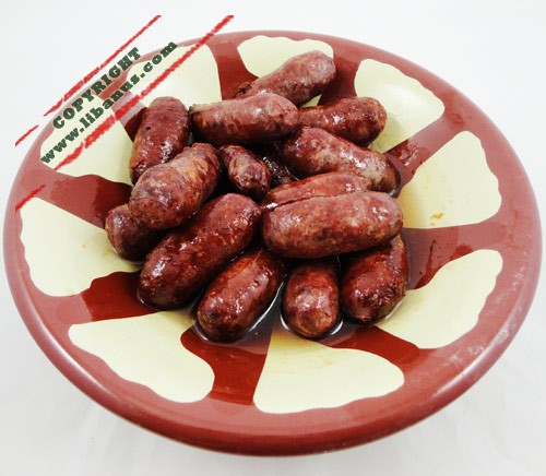 Makaneks (Petites saucisses libanaises)