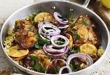 Poulet au citron et épices