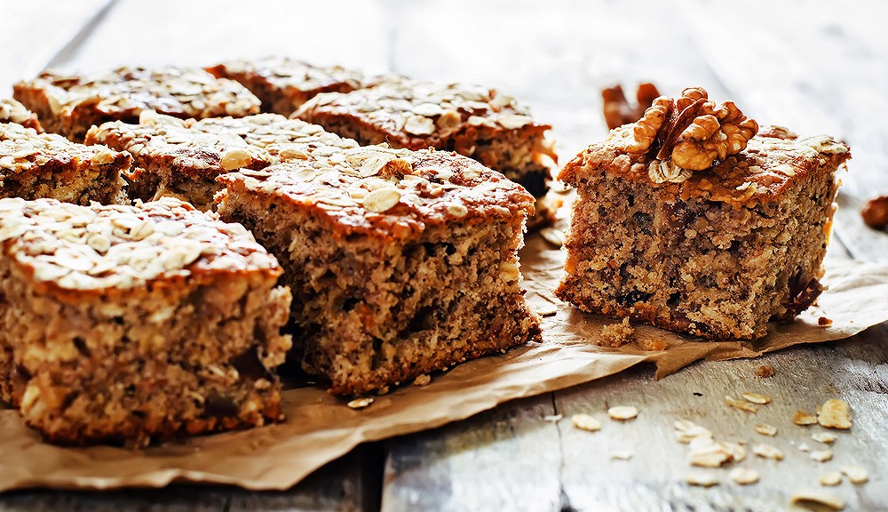 Gâteau aux pistaches et aux noix