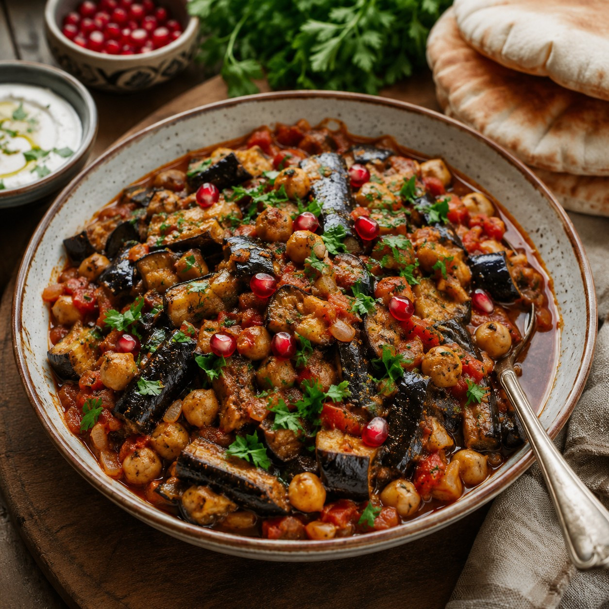 Moussaka libanaise froide (Maghmour)