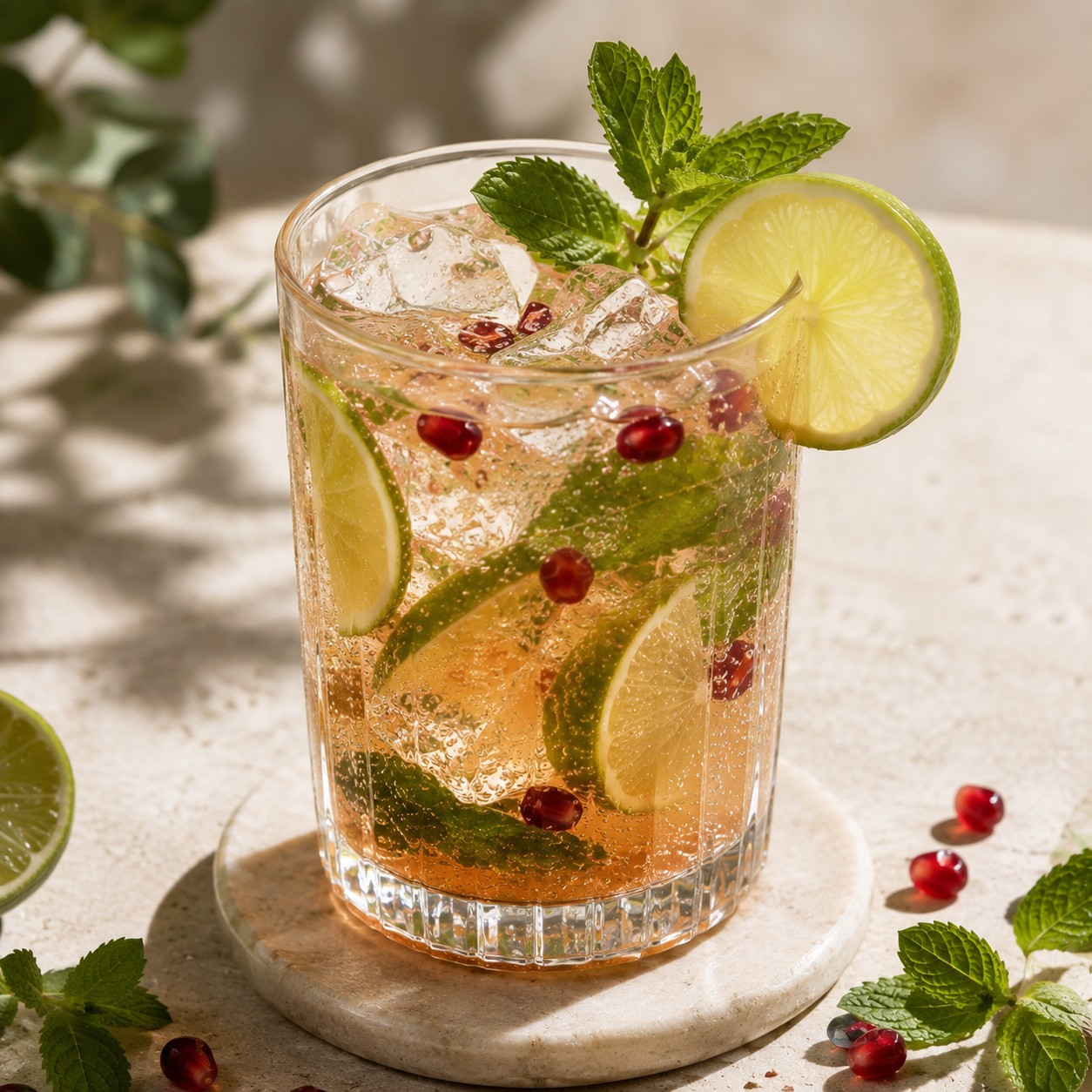 Cocktail de Tamarin Citron vert et menthe