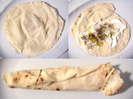 Tartine de Labneh au Zaatar