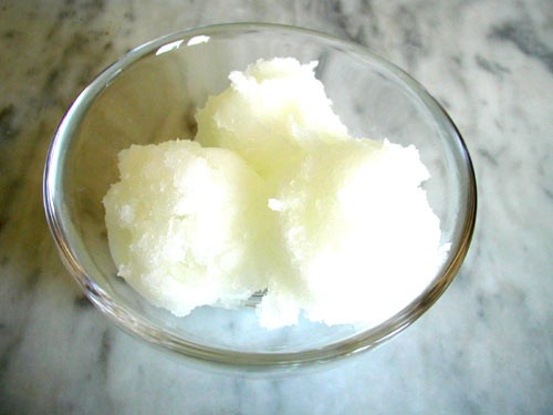 Sorbet à l'eau de rose