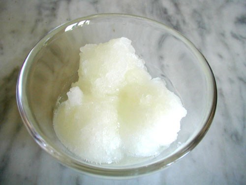 Sorbet au citron à l'orientale