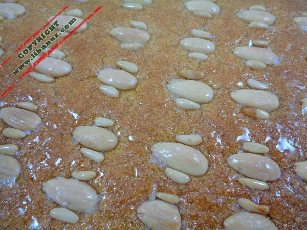 Nammoura (Gâteau de semoule)