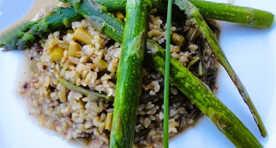 Frikeh aux asperges, une évasion gourmande au coeur de la cuisine libanaise